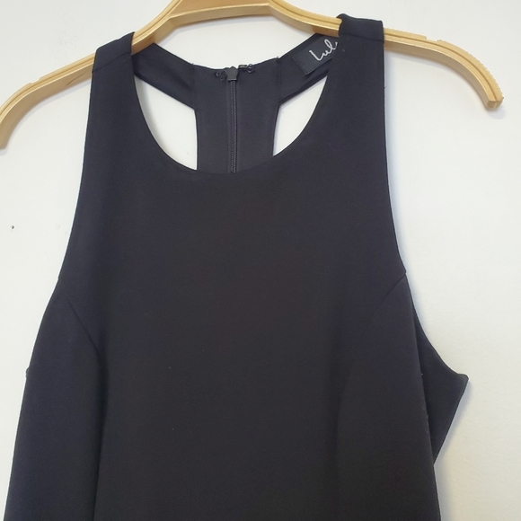 Lulu's Cutout and About Black Skater Dress - Picture 7 of 10